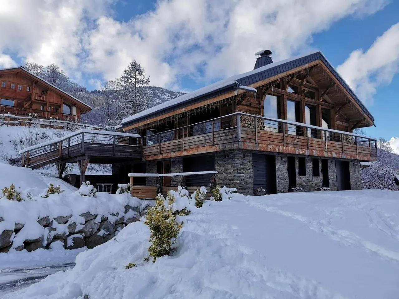 Couette-café chalet des grands bois Les Houches